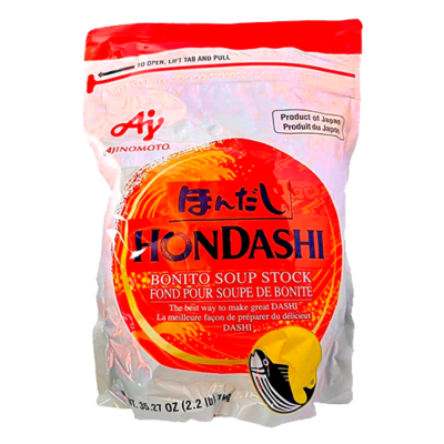 Hondashi sazonador de hojuelas de pescado para preparar caldo o consome
