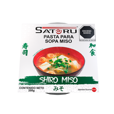Shiro Miso pasta para preparar sopa Miso SATORU